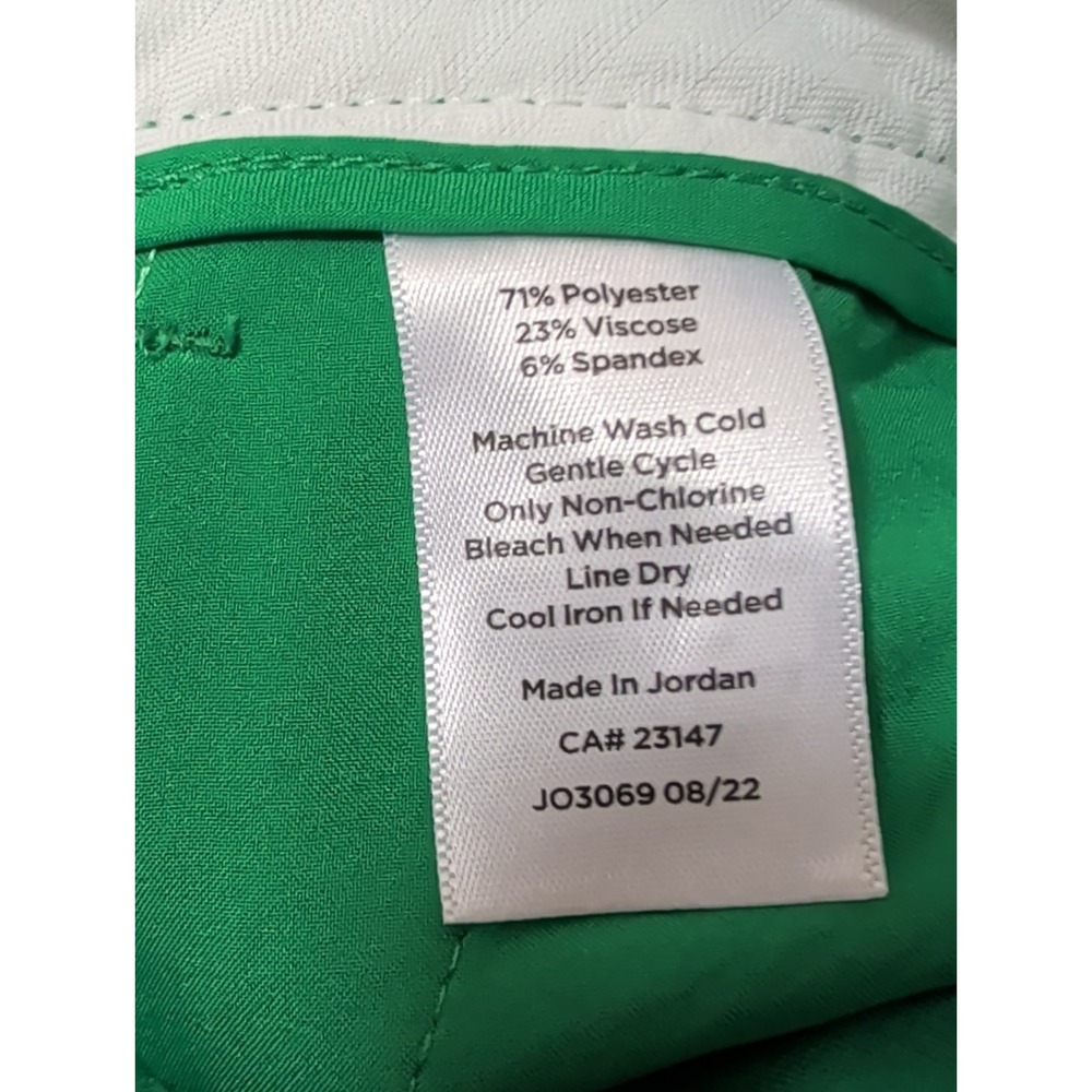 Talbots Hampshire Ankle Pant Womens 16 Green Business Casual Polished Capsule - Picture 6 of 8